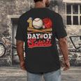 100 Days Of School Baseball Player Sports Game Teacher Kid Men's Back Print T-Shirt