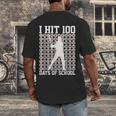 100 Days Of School Boys Kids 100th Day Balls For Baseball Men's Back Print T-Shirt 100 Days Of School Boys Kids 100th Day Balls For Baseball Men's Back Print T-Shirt
