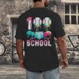 100 Days Of School Boys Kids 100th Day Of School Baseball Men's Back Print T-Shirt 100 Days Of School Boys Kids 100th Day Of School Baseball Men's Back Print T-Shirt