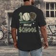 100 Days Of School Teacher Camo Baseball Boys Toddler Kids Men's Back Print T-Shirt