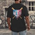 11th Birthday 11yr 2014 Baseball 11 Player 11th Birthday Men's Back Print T-Shirt 11th Birthday 11yr 2014 Baseball 11 Player 11th Birthday Men's Back Print T-Shirt