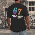 6 7 Six Seven Meme Hands Ice Cream Baseball Drip Boy Girl Men's Back Print T-Shirt 6 7 Six Seven Meme Hands Ice Cream Baseball Drip Boy Girl Men's Back Print T-Shirt