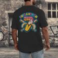 I Was 6 Now I’m 7 Banana Drip Birthday Baseball Men's Back Print T-Shirt I Was 6 Now I’m 7 Banana Drip Birthday Baseball Men's Back Print T-Shirt