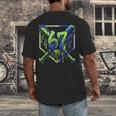 67 Baseball Drip Effect Urban Tee Style 6-7 Meme Graphic Men's Back Print T-Shirt