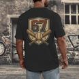 67 Baseball Meme Vintage Sports Crest Retro 67 Player Men's Back Print T-Shirt 67 Baseball Meme Vintage Sports Crest Retro 67 Player Men's Back Print T-Shirt