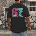 67 Ice Cream Drip Baseball Gen Alpha Slang Six Seven Meme Men's Back Print T-Shirt 67 Ice Cream Drip Baseball Gen Alpha Slang Six Seven Meme Men's Back Print T-Shirt