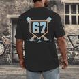 67 Ice Cream Drip Baseball Meme Six Seven Gen Alpha Men's Back Print T-Shirt 67 Ice Cream Drip Baseball Meme Six Seven Gen Alpha Men's Back Print T-Shirt