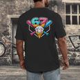 67 Ice Cream Drip Baseball Meme Six Seven Gen Alpha Slang Men's Back Print T-Shirt