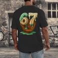 67 Ice Cream Drip Six Seven Baseball Men's Back Print T-Shirt 67 Ice Cream Drip Six Seven Baseball Men's Back Print T-Shirt
