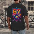 67 Meme Trendy Baseball Number 67 Player Six Seven Men's Back Print T-Shirt 67 Meme Trendy Baseball Number 67 Player Six Seven Men's Back Print T-Shirt