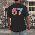 67 Shirt Baseball Life Style 101 Apparel Youth Drip Meme 6 7 Men's Back Print T-Shirt 67 Shirt Baseball Life Style 101 Apparel Youth Drip Meme 6 7 Men's Back Print T-Shirt