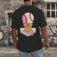 67 Tee Baseball Creamy Dripping Graphic Sixty-Seven Clothes Men's Back Print T-Shirt 67 Tee Baseball Creamy Dripping Graphic Sixty-Seven Clothes Men's Back Print T-Shirt