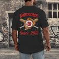 8 Year Old Boys Awesome Since 2018 Baseball Birthday Men's Back Print T-Shirt 8 Year Old Boys Awesome Since 2018 Baseball Birthday Men's Back Print T-Shirt