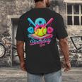 8th Birthday Baseball Ice Cream Drip 8 Years Old Girls B-Day Men's Back Print T-Shirt 8th Birthday Baseball Ice Cream Drip 8 Years Old Girls B-Day Men's Back Print T-Shirt