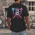 8th Birthday Boys Baseball Ice Cream Drip Boys Baseball Men's Back Print T-Shirt 8th Birthday Boys Baseball Ice Cream Drip Boys Baseball Men's Back Print T-Shirt