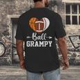 Ball Grampy Basketball Football Baseball Player Men's Back Print T-Shirt Ball Grampy Basketball Football Baseball Player Men's Back Print T-Shirt