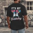 Baseball 11 Year Old Ice Cream Drip 11th Birthday Boys Men's Back Print T-Shirt Baseball 11 Year Old Ice Cream Drip 11th Birthday Boys Men's Back Print T-Shirt