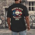 Baseball 2026 Puerto Rico Island Pride Sports Theme Men's Back Print T-Shirt Baseball 2026 Puerto Rico Island Pride Sports Theme Men's Back Print T-Shirt