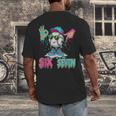 Baseball 67 Drip Six Seven Hand Signs Ice Cream Meme Men's Back Print T-Shirt Baseball 67 Drip Six Seven Hand Signs Ice Cream Meme Men's Back Print T-Shirt