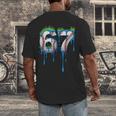 Baseball 67 Six Seven Gen Alpha Meme Blue Drip Boys Men's Back Print T-Shirt