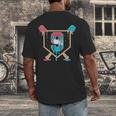 Baseball 9 Year Old Ice Cream Drip 9th Birthday Boys Player Men's Back Print T-Shirt Baseball 9 Year Old Ice Cream Drip 9th Birthday Boys Player Men's Back Print T-Shirt