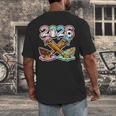Baseball Bat 2026 Hands Drip Boys Ice Cream Dripping Youth Men's Back Print T-Shirt Baseball Bat 2026 Hands Drip Boys Ice Cream Dripping Youth Men's Back Print T-Shirt