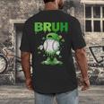 Baseball Bruh Drip Ice Cream Youth Boy St Patricks Day Men's Back Print T-Shirt Baseball Bruh Drip Ice Cream Youth Boy St Patricks Day Men's Back Print T-Shirt