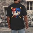 Baseball Drip American Flag Home Plate 4th Of July Patriotic Men's Back Print T-Shirt Baseball Drip American Flag Home Plate 4th Of July Patriotic Men's Back Print T-Shirt