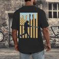 Baseball Drip Boys Dripping Ice Cream Baseball American Flag Men's Back Print T-Shirt Baseball Drip Boys Dripping Ice Cream Baseball American Flag Men's Back Print T-Shirt