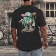 Baseball Drip For Boys Ice Cream Drip Baseball Men's Back Print T-Shirt