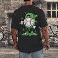 Baseball Drip For Boys Ice Cream Drip Baseball Player Men's Back Print T-Shirt