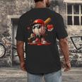 Baseball Drip Ice Cream Apparel Youth Boy Valentine Men's Back Print T-Shirt Baseball Drip Ice Cream Apparel Youth Boy Valentine Men's Back Print T-Shirt