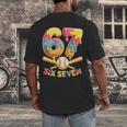 Baseball Drip Ice Cream Number 67 Player Lifestyle Men's Back Print T-Shirt Baseball Drip Ice Cream Number 67 Player Lifestyle Men's Back Print T-Shirt