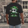 Baseball Drip Ice Cream Shamrock Kids Boy St Patrick’s Day Men's Back Print T-Shirt Baseball Drip Ice Cream Shamrock Kids Boy St Patrick’s Day Men's Back Print T-Shirt