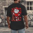 Baseball Drip Icecream Heart Red Valentine Day Boys Kids Men's Back Print T-Shirt Baseball Drip Icecream Heart Red Valentine Day Boys Kids Men's Back Print T-Shirt
