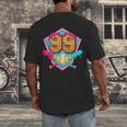 Baseball Drip Jersey Number 99 For Players & 99th Birthday Men's Back Print T-Shirt Baseball Drip Jersey Number 99 For Players & 99th Birthday Men's Back Print T-Shirt