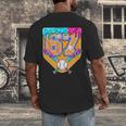 Baseball Drip Number 67 Ice Cream Home Plate Drip Men's Back Print T-Shirt
