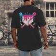Baseball Drip Purple Glove Respect The Drip Youth Boys Girls Men's Back Print T-Shirt
