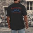 Baseball Is My Favorite Season Shirt Baseball Season Vibes Men's Back Print T-Shirt Baseball Is My Favorite Season Shirt Baseball Season Vibes Men's Back Print T-Shirt