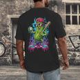 Baseball Ice Cream Drip Boys And Girls Batter Game Day Men's Back Print T-Shirt Baseball Ice Cream Drip Boys And Girls Batter Game Day Men's Back Print T-Shirt