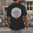 Baseball Ice Cream Heart Sunglasses Youth Boys Valentine Men's Back Print T-Shirt Baseball Ice Cream Heart Sunglasses Youth Boys Valentine Men's Back Print T-Shirt