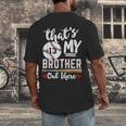 Baseball Jersey Number 13 That's My Brother Out There Men's Back Print T-Shirt Baseball Jersey Number 13 That's My Brother Out There Men's Back Print T-Shirt