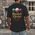 Baseball Lifestyle Drip Men's Back Print T-Shirt Baseball Lifestyle Drip Men's Back Print T-Shirt
