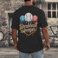 Baseball Lifestyle Baseball Lover Player Baseballer Men's Back Print T-Shirt Baseball Lifestyle Baseball Lover Player Baseballer Men's Back Print T-Shirt