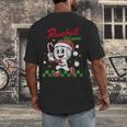 Baseball Mama Christmas Santa Hat Xmas Softball Mom Men's Back Print T-Shirt Baseball Mama Christmas Santa Hat Xmas Softball Mom Men's Back Print T-Shirt