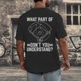Baseball Math Double Play What Part Of Baseball Game Men's Back Print T-Shirt Baseball Math Double Play What Part Of Baseball Game Men's Back Print T-Shirt