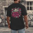 Baseball Phrase With Stars Men's Back Print T-Shirt