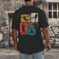 Baseball Player Collage Men Kids Coach Youth Boys Men's Back Print T-Shirt Baseball Player Collage Men Kids Coach Youth Boys Men's Back Print T-Shirt