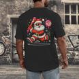 Baseball Santa 67 Baseball Christmas Pajamas Xmas Men Boy 67 Men's Back Print T-Shirt Baseball Santa 67 Baseball Christmas Pajamas Xmas Men Boy 67 Men's Back Print T-Shirt