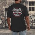 Baseball Withdrawal Is Real Men's Back Print T-Shirt